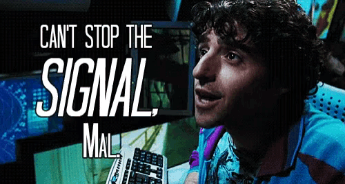 can't stop the signal